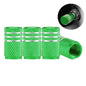 Aluminium Tire Valve Stem Caps (4Pcs) (different colours available) Habicare