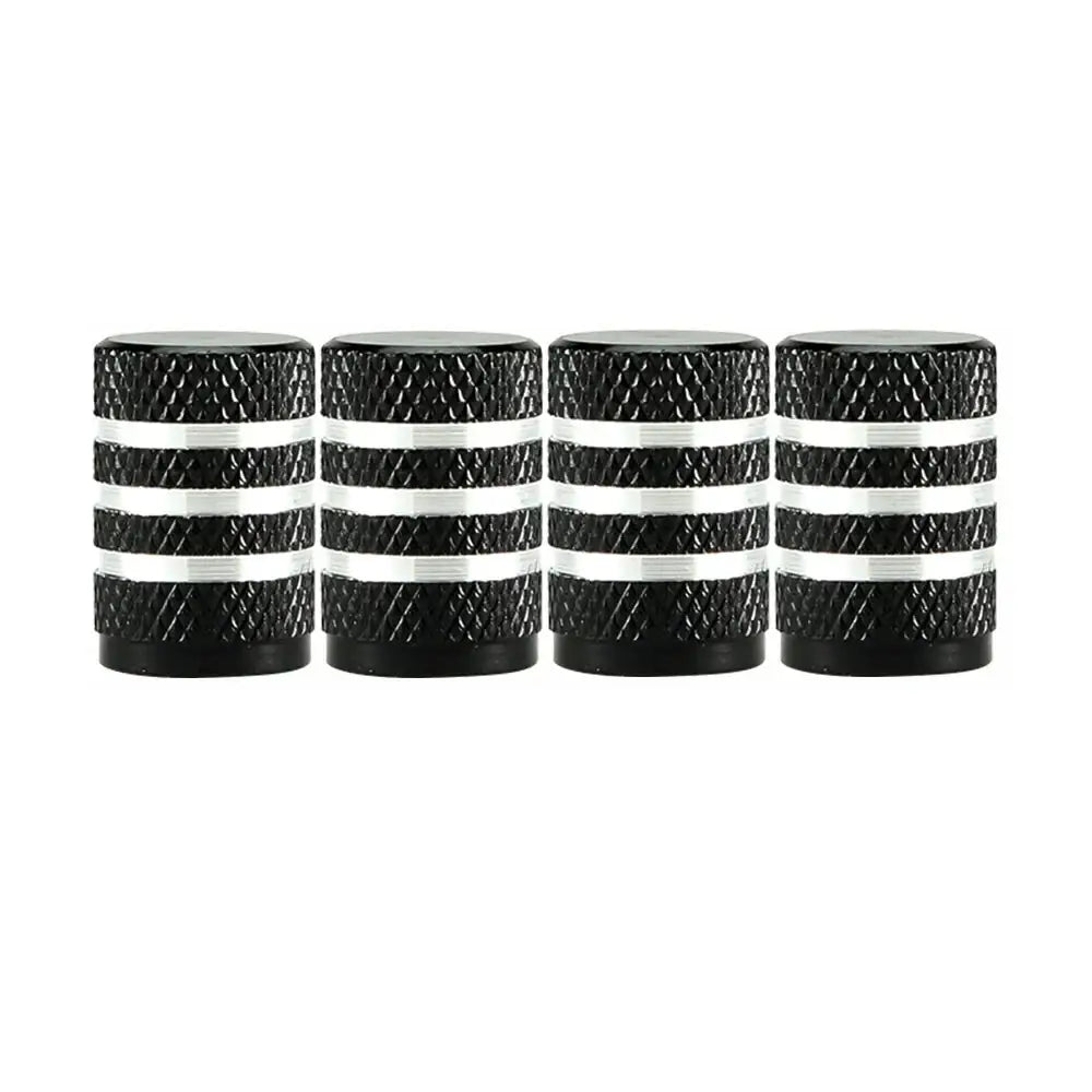 Aluminium Tire Valve Stem Caps (4Pcs) (different colours available) Habicare