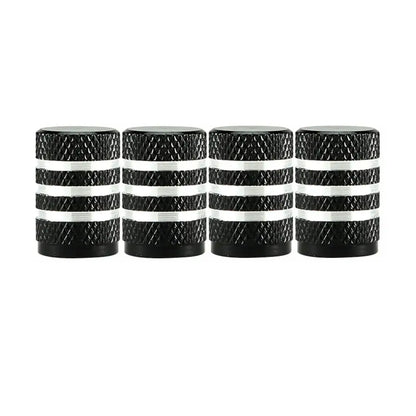 Aluminium Tire Valve Stem Caps (4Pcs) (different colours available) Habicare
