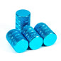 Aluminium Tire Valve Stem Caps (4Pcs) (different colours available) Habicare