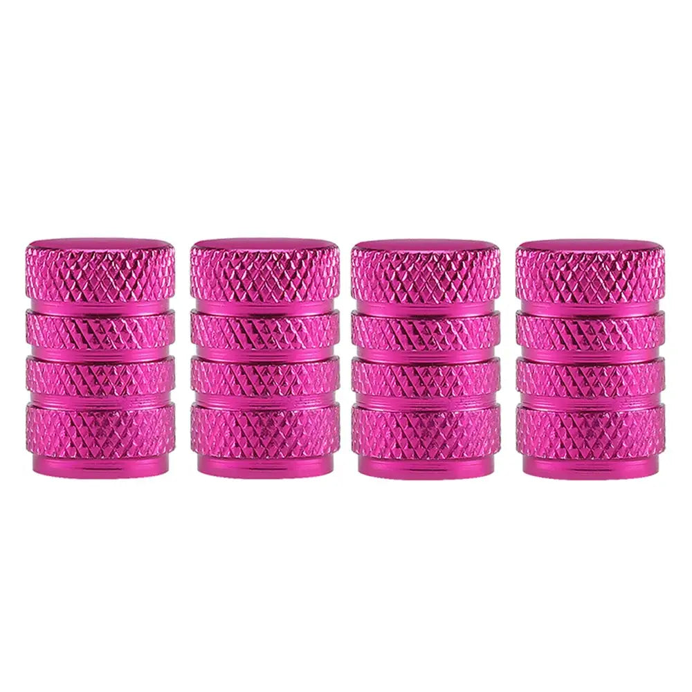 Aluminium Tire Valve Stem Caps (4Pcs) (different colours available) Habicare