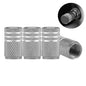 Aluminium Tire Valve Stem Caps (4Pcs) (different colours available) Habicare