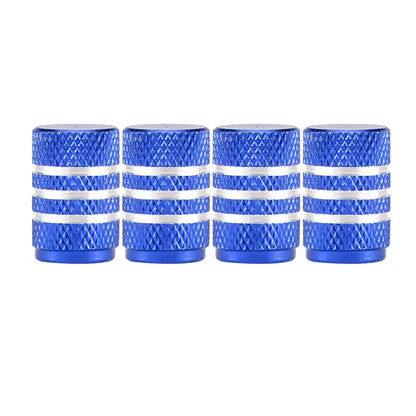 Aluminium Tire Valve Stem Caps (4Pcs) (different colours available) Habicare