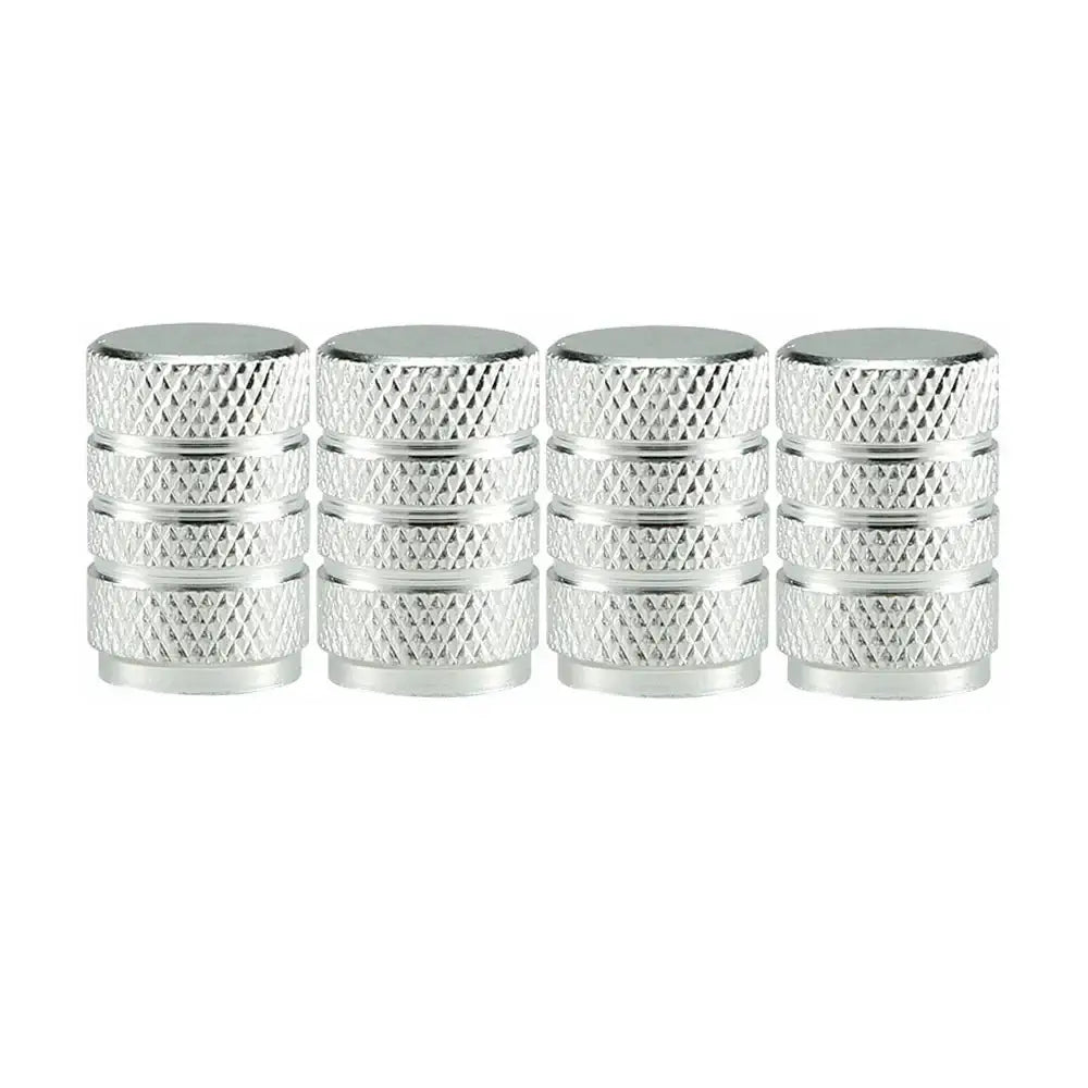 Aluminium Tire Valve Stem Caps (4Pcs) (different colours available) Habicare