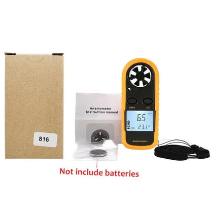 Anemometer - Wind Speed & Air Temperature Meter - ShopHub