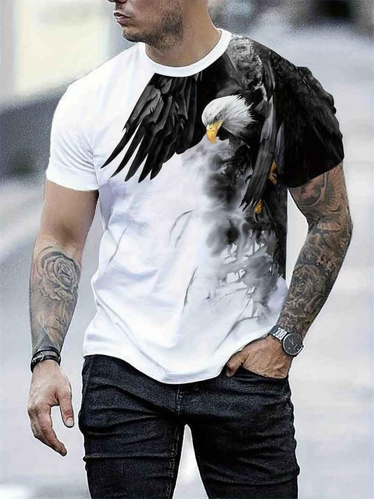 Apex Eagle Statement Tee for Men