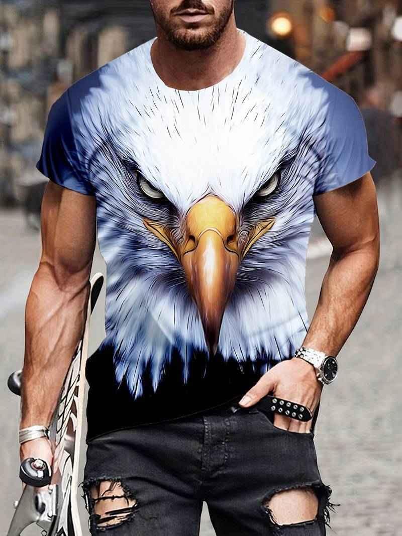 Apex Eagle Statement Tee for Men