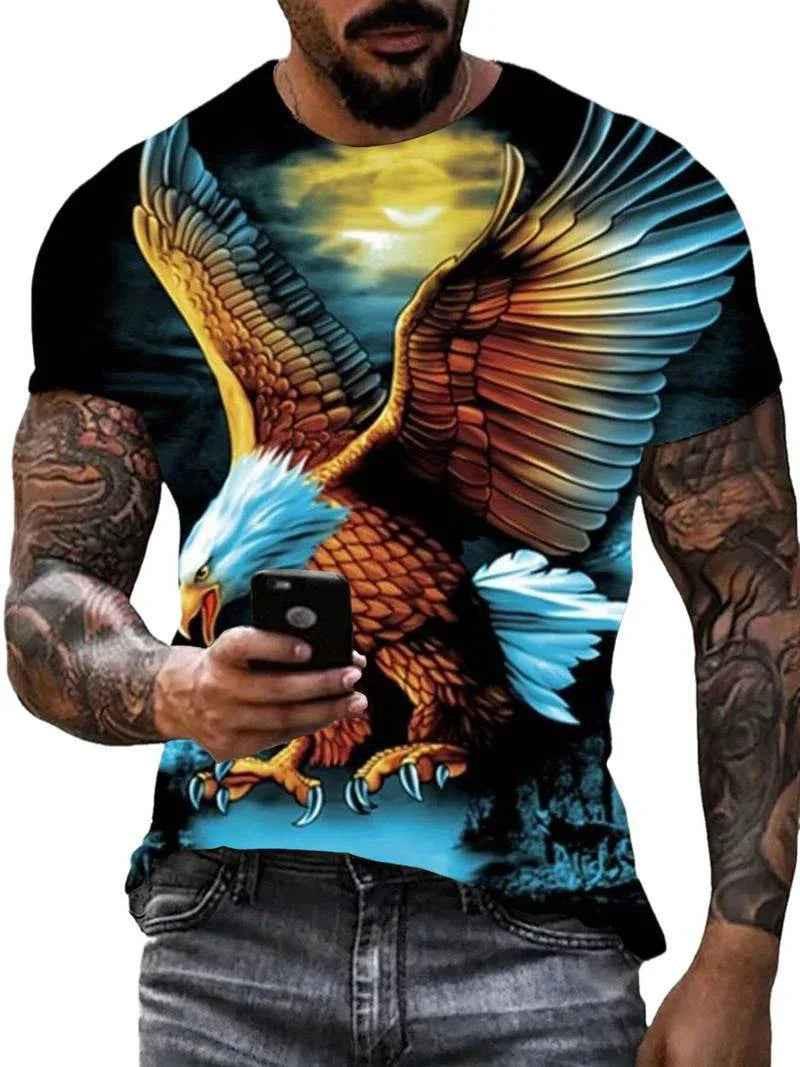 Apex Eagle Statement Tee for Men