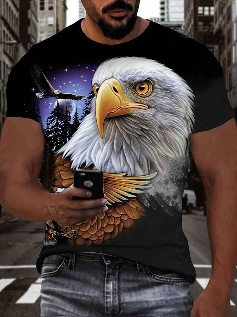 Apex Eagle Statement Tee for Men