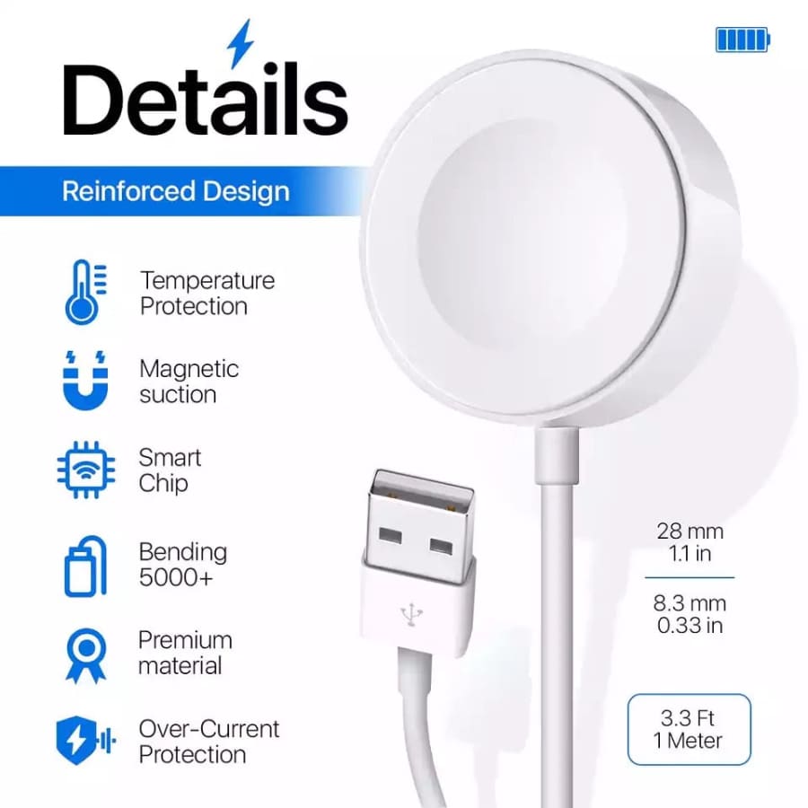 Type C Portable Wireless Charger for Apple Watch That Watch Shop