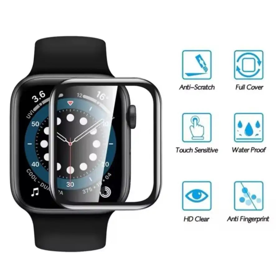 Screen Protector for Apple Watch Series 10 (42mm) (Pack of 5) Habicare