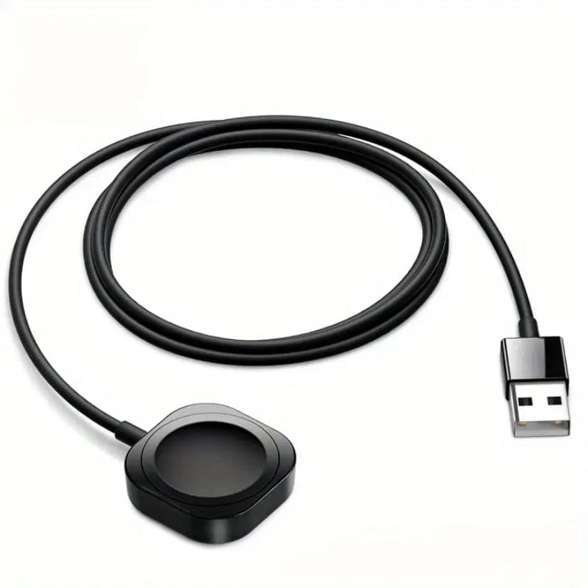 Wireless Charger for Apple Watch (USB) (Black, Square) That Watch Shop