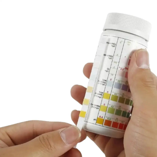 Aquarium Test Strips (5,6 or 7 Parameters) (100 x Strips) Habicare