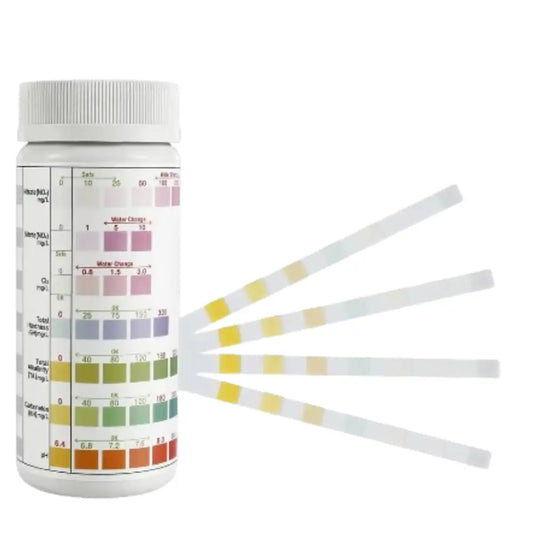 Aquarium Test Strips (5,6 or 7 Parameters) (100 x Strips) Habicare