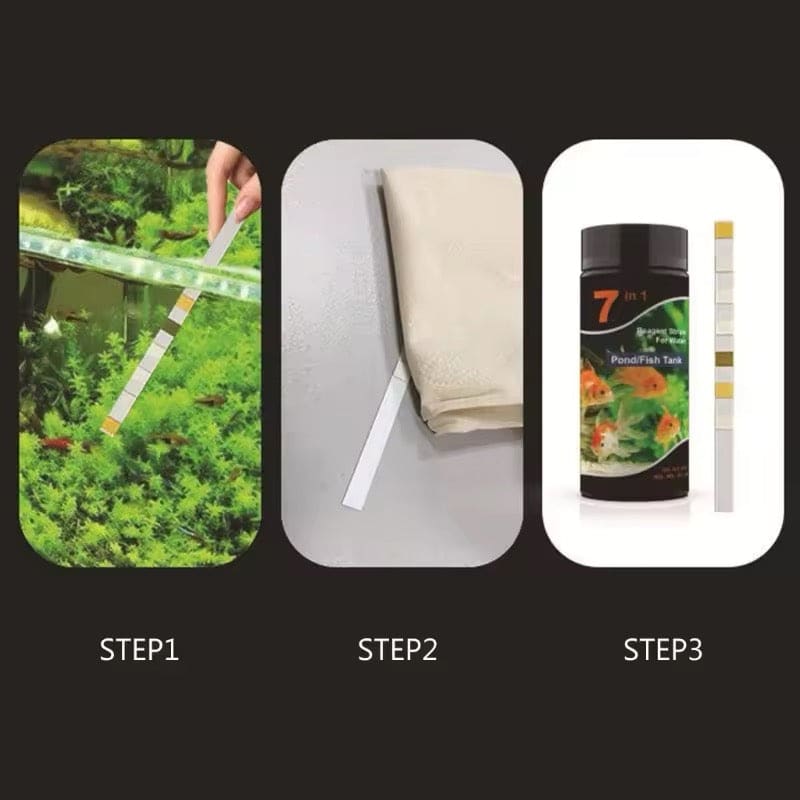 Aquarium Water Quality Test Strips (7 Parameters) - ShopHub