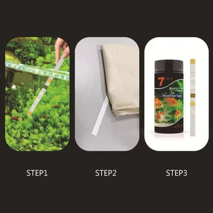 Aquarium Water Quality Test Strips (7 Parameters) - ShopHub