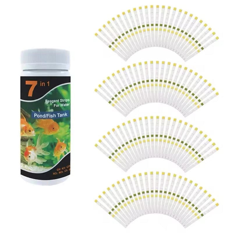 Aquarium Water Quality Test Strips (7 Parameters) - ShopHub