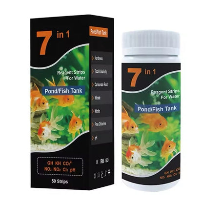 Aquarium Water Quality Test Strips (7 Parameters) - ShopHub