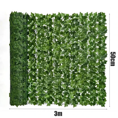 Artificial Green Leaf Fence Privacy Panels – 1M/3M Habicare