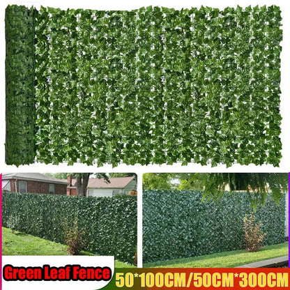 Artificial Green Leaf Fence Privacy Panels – 1M/3M Habicare