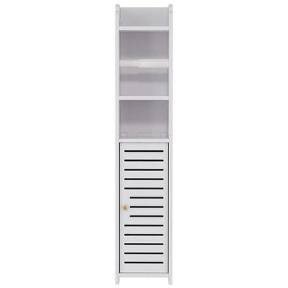 Artiss Bathroom Cabinet Toilet Roll Holder Tissue Organizer 3 Tier Floor Cabinet.