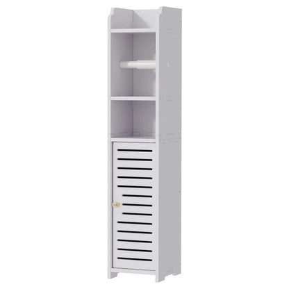 Artiss Bathroom Cabinet Toilet Roll Holder Tissue Organizer 3 Tier Floor Cabinet.