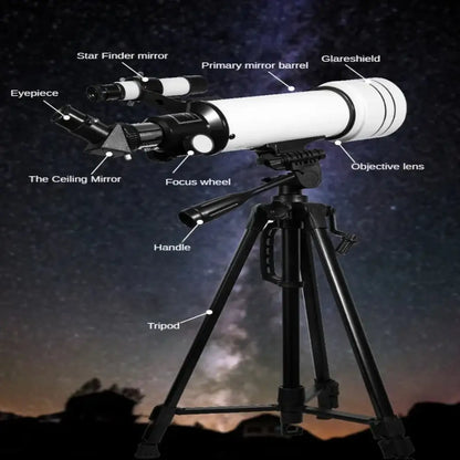 Astronomical Telescope with Tripod & Phone Adapter Habicare