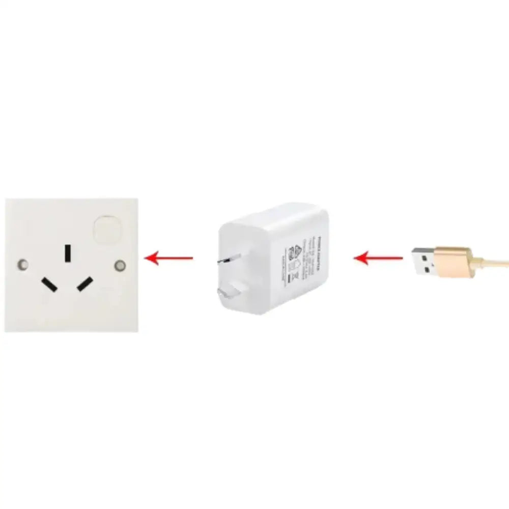 AU Travel Adapter USB Charger 5V 1A/2A Habicare