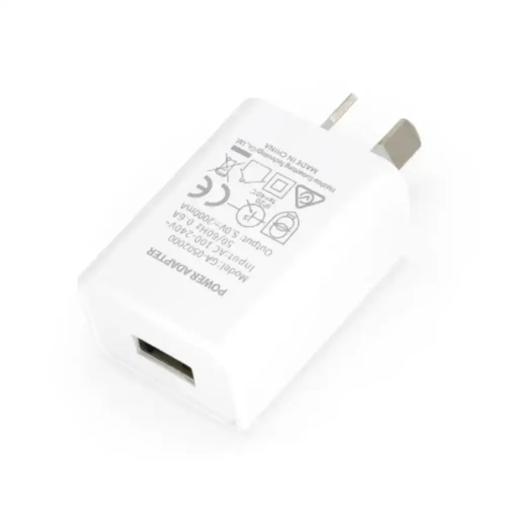 AU Travel Adapter USB Charger 5V 1A/2A Habicare