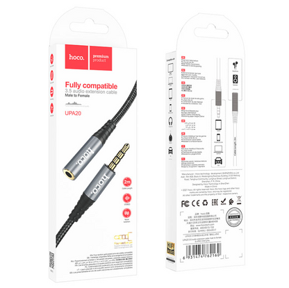 Audio Extension Cable 3.5mm Male to Female (UPA20) - 2M - ShopHub