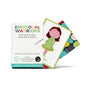 Emotional Warriors card set for kids age 3+ by Awesome Inc NZ, featuring colorful cards for fun and educational emotional learning.