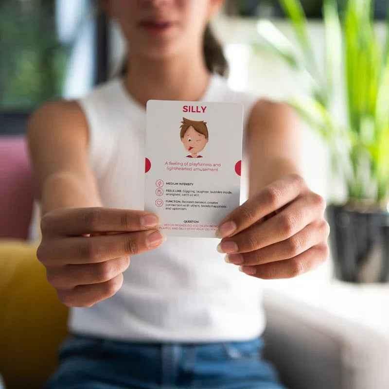 Emotional Warriors card set for kids age 3+ by Awesome Inc NZ, featuring colorful educational cards to help children understand emotions.