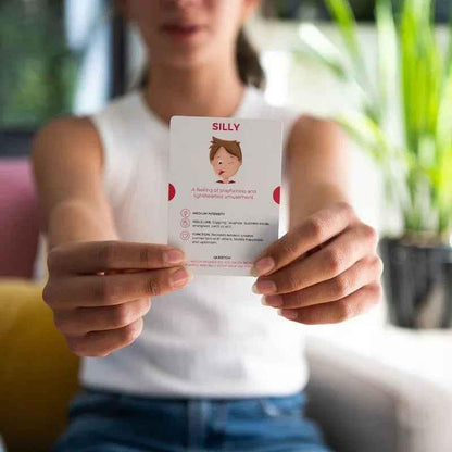 Emotional Warriors card set for kids age 3+ by Awesome Inc NZ, featuring colorful educational cards to help children understand emotions.