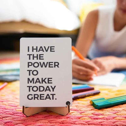 Positive affirmation cards for kids by Awesome Inc NZ, inspiring card set with colorful designs for children aged 6 and up.