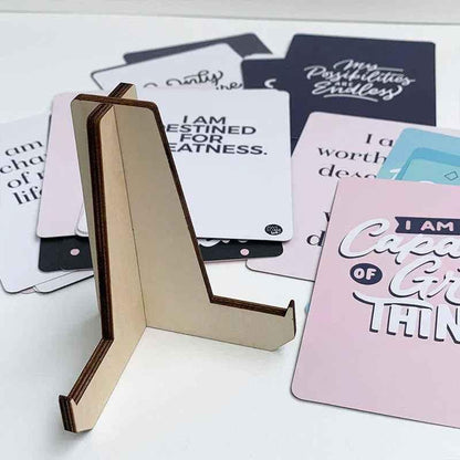 Positive affirmation cards for kids from Awesome Inc NZ, inspiring card set designed for children aged 6 and up.