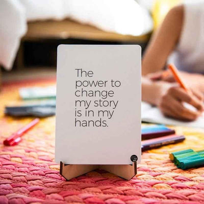 Positive affirmation cards for kids by Awesome Inc NZ, inspiring card set designed for children ages 6 and up.