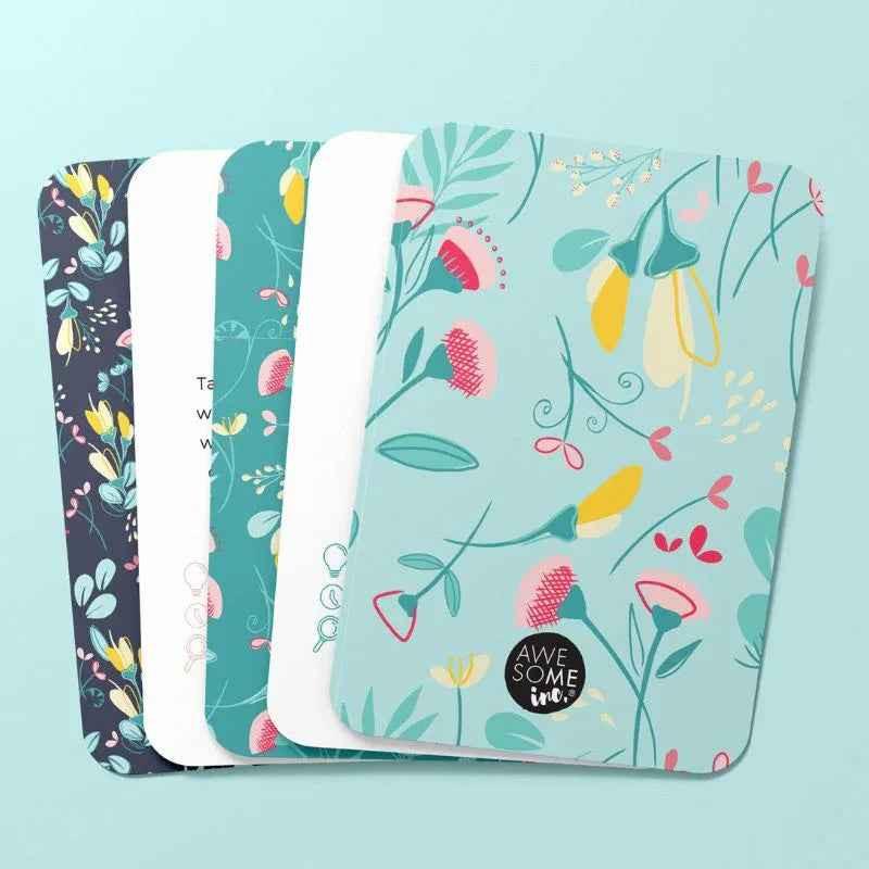 Thrive Daily Wellness Card Deck for Kids by Awesome Inc NZ, set of colorful cards with positive prompts for children aged 9+.