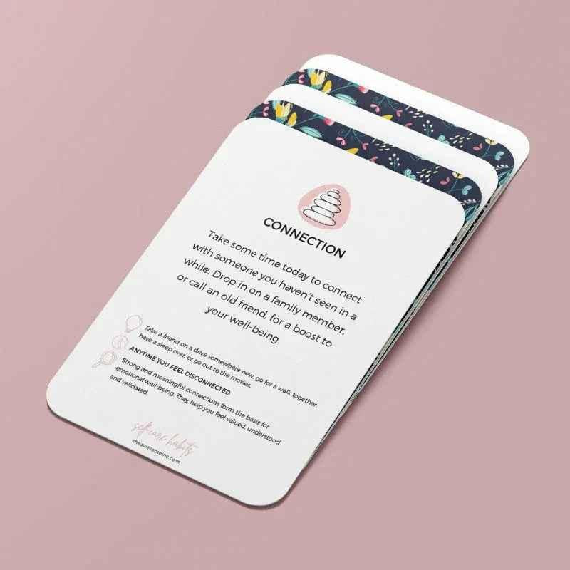 Thrive Daily Wellness Card Deck for Kids by Awesome Inc NZ, featuring colorful cards with positive affirmations and wellness tips for children.