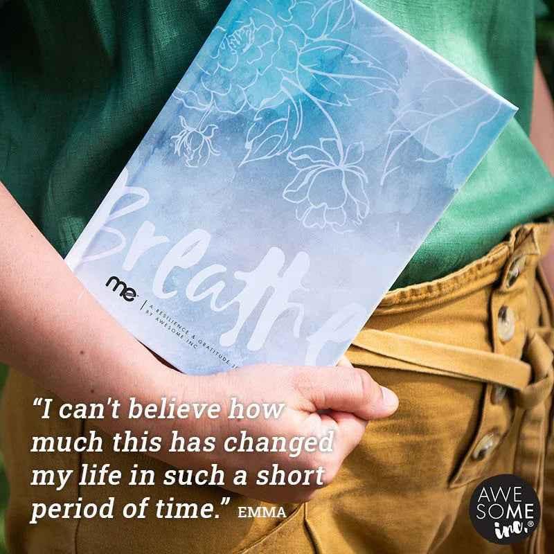 Resilient Gratitude Journal by Awesome Inc NZ featuring inspiring cover design for positive reflections and gratitude practice.