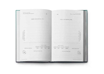 Resilient Gratitude Journal by Awesome Inc NZ with a soft cover and positive reflection prompts, designed for daily gratitude practices.
