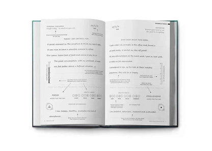 Resilient Gratitude Journal by Awesome Inc NZ, a hardcover gratitude journal with positive reflection prompts for ages 17+.