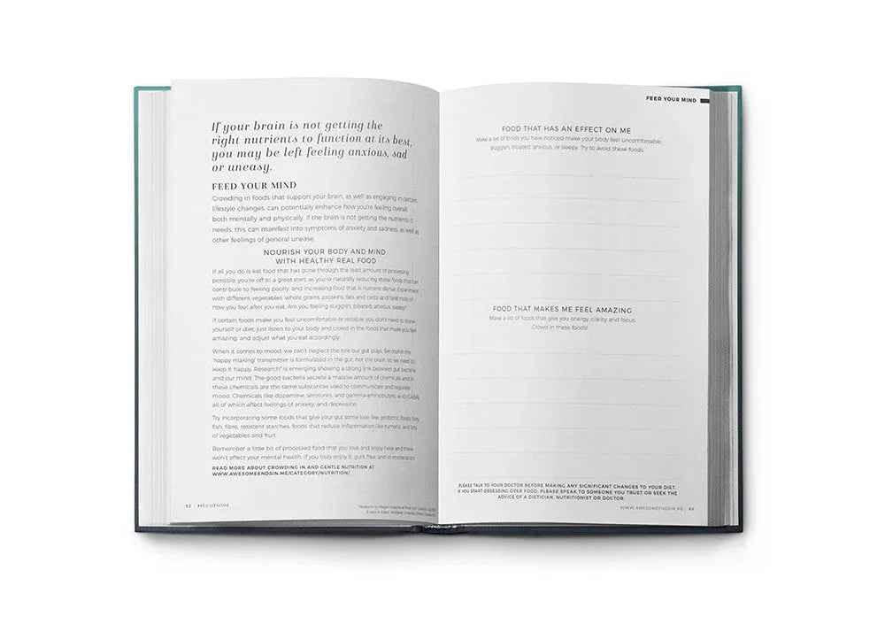 Resilient Gratitude Journal by Awesome Inc NZ, a positive reflection journal with inspiring pages for gratitude practice.