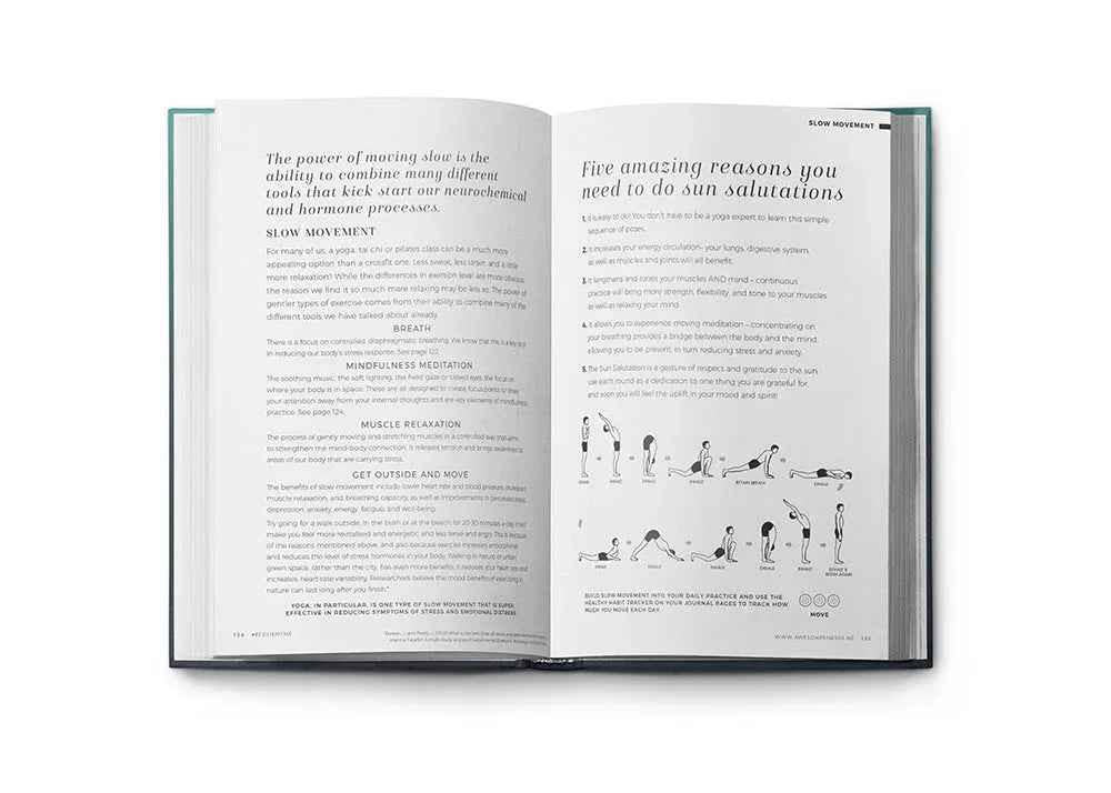 Resilient Gratitude Journal by Awesome Inc NZ with a soft cover, designed for positive reflections and personal growth.
