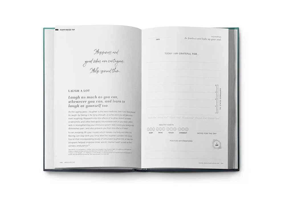 Resilient Gratitude Journal by Awesome Inc NZ featuring a positive reflection design, ideal for daily gratitude practice.