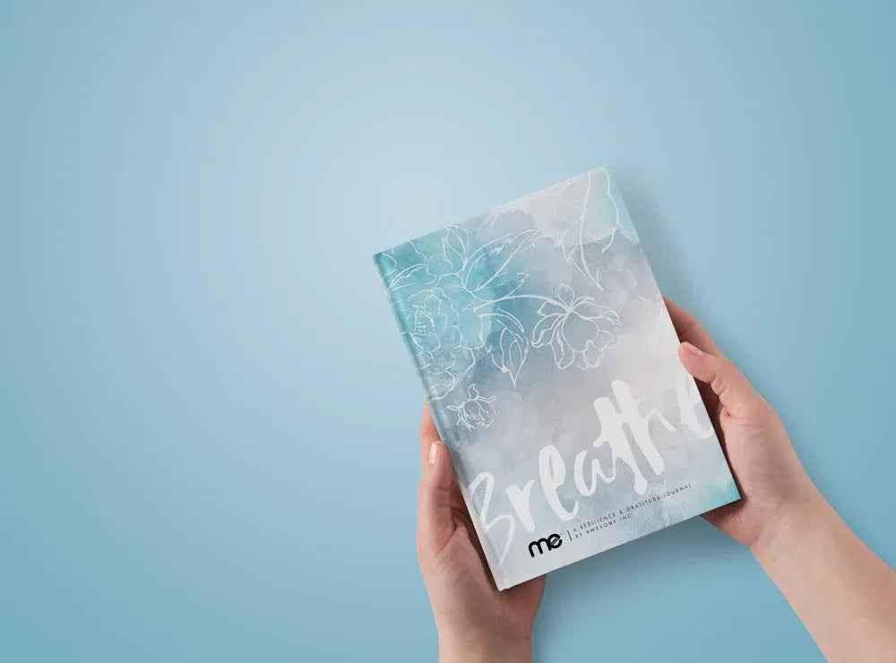 Resilient Gratitude Journal by Awesome Inc NZ featuring a hardcover design, designed for positive reflections and personal growth.