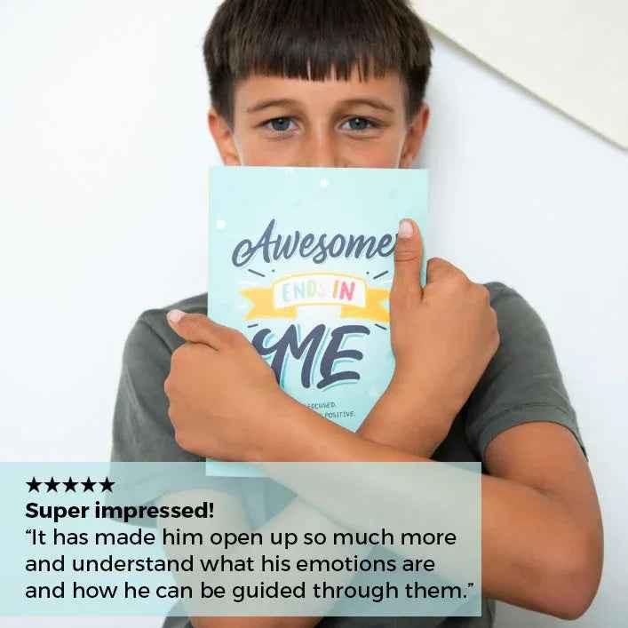 Resilient ME Gratitude Journal for Kids by Awesome Inc NZ, colorful journal for children ages 5-12 to practice gratitude.
