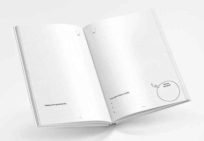 Ocean yellow You + ME Connection Gratitude Journals by Awesome Inc NZ, featuring inspiring designs for mindful reflection.