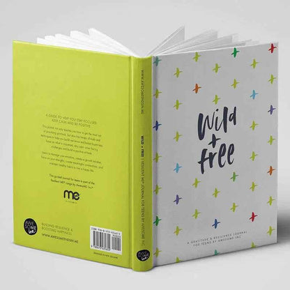 Resilient ME gratitude journal for teens by Awesome Inc NZ, featuring a colorful cover and space for daily reflections.