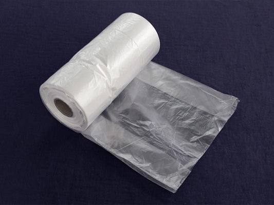 L (250+120X450MM) Plastic Trash Bags in Roll - 500pcs/roll dealonline.co.nz