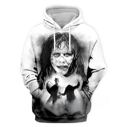 3d digital printing street men's crown sweatshirt